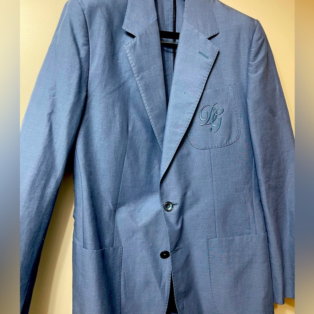 Dolce & Gabana light blue Blazer